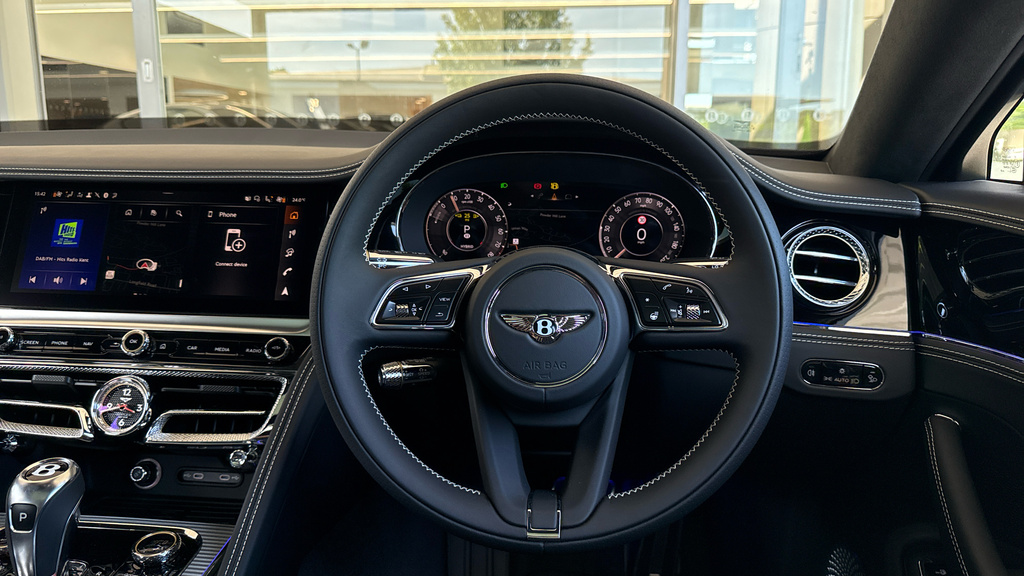 Bentley Flying Spur 4.0 V8 Ultra-performance 25.9Kwh Speed Saloon Silver #16