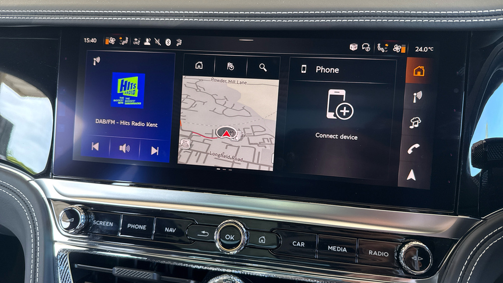 Bentley Flying Spur 4.0 V8 Ultra-performance 25.9Kwh Speed Saloon Silver #24