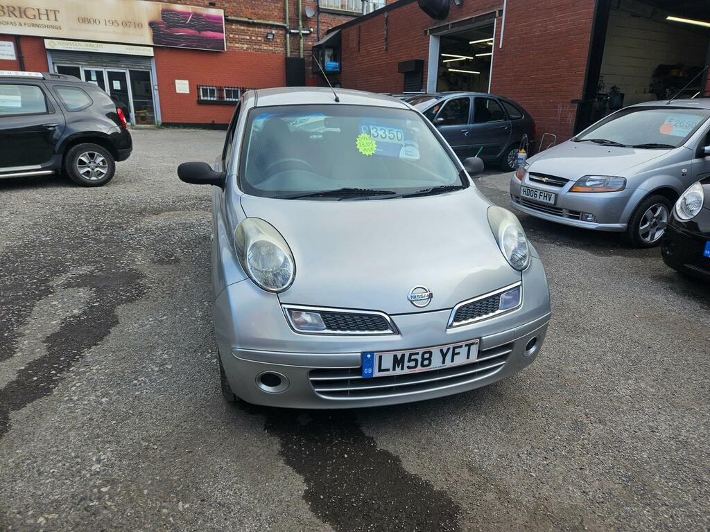 Nissan Micra Visia Silver #2