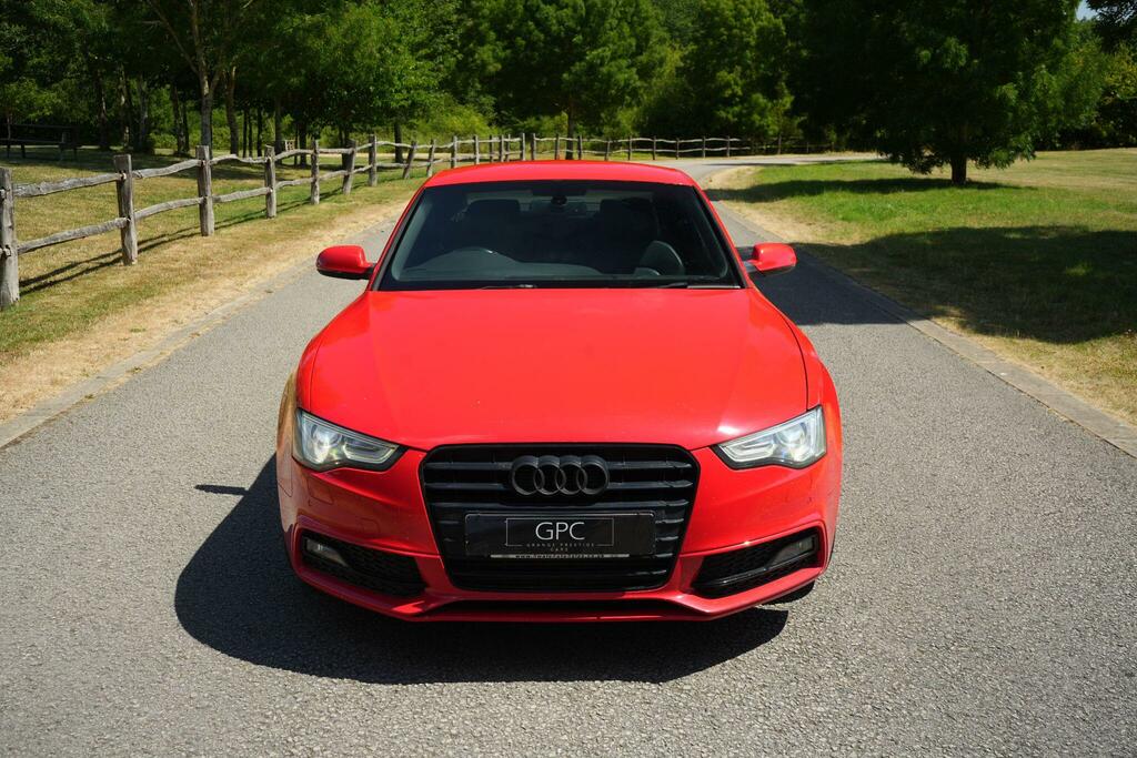 Audi A5 Black Edition Red #2