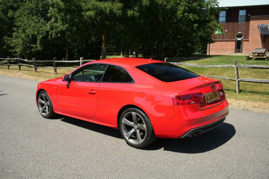Audi A5 Black Edition Red #6