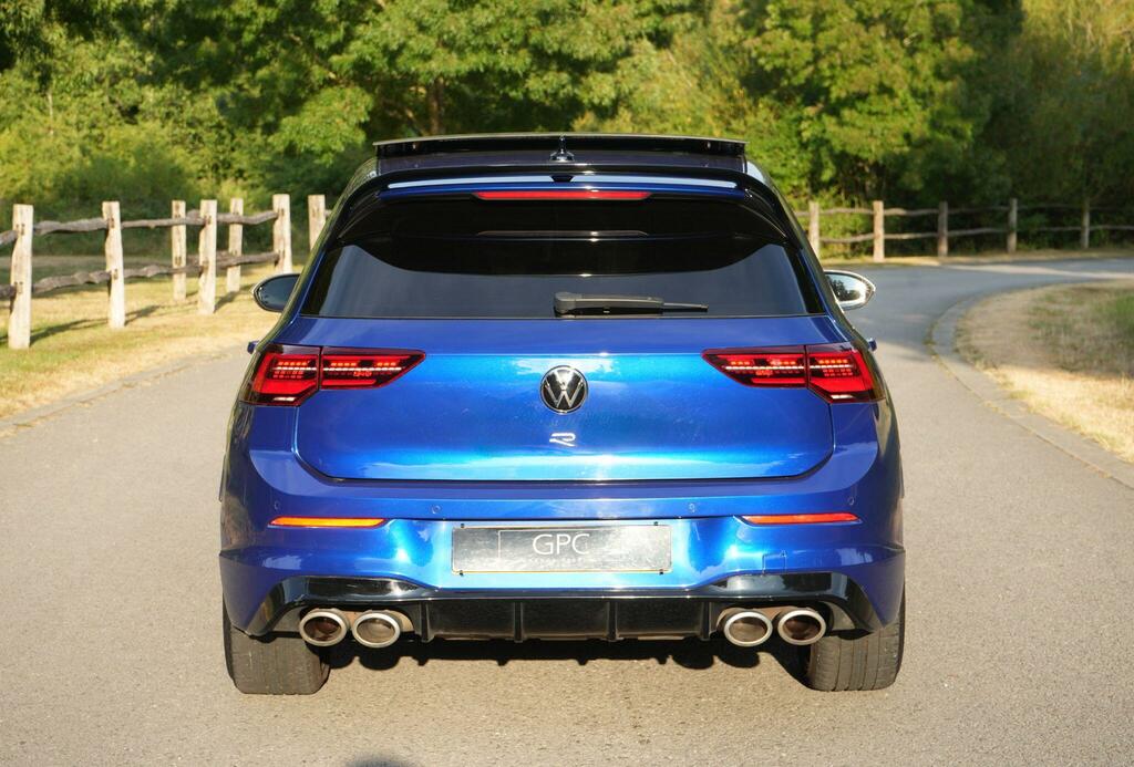 Volkswagen Golf R Blue #5