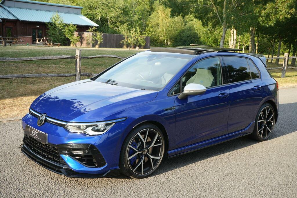 Volkswagen Golf R Blue #3