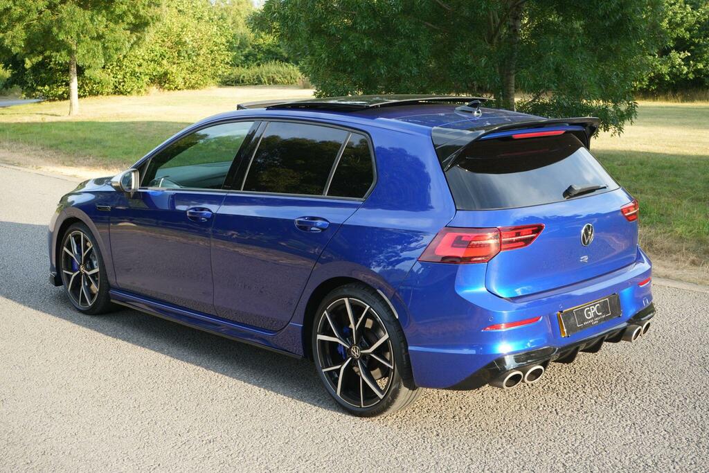 Volkswagen Golf R Blue #4