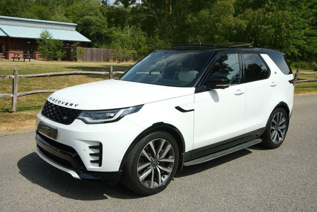 Land Rover Discovery R-dynamic Se White #4
