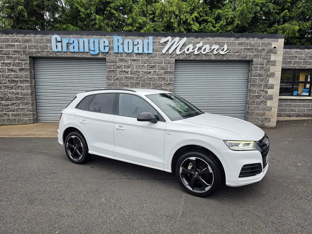 Audi Q5 Tdi Black Edition U1956 Ulez White