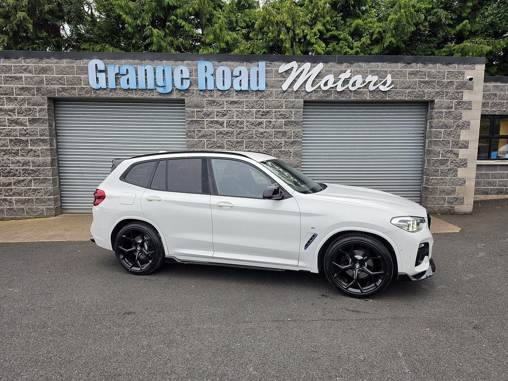BMW X3 20D M Sport U1949 Ulez White