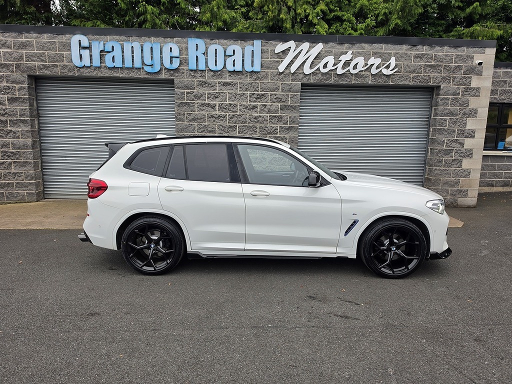 BMW X3 20D M Sport U1949 Ulez White #2