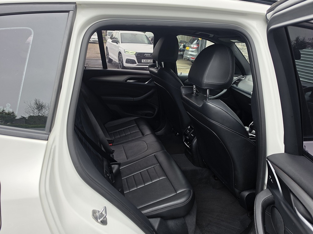 BMW X3 20D M Sport U1949 Ulez White #6