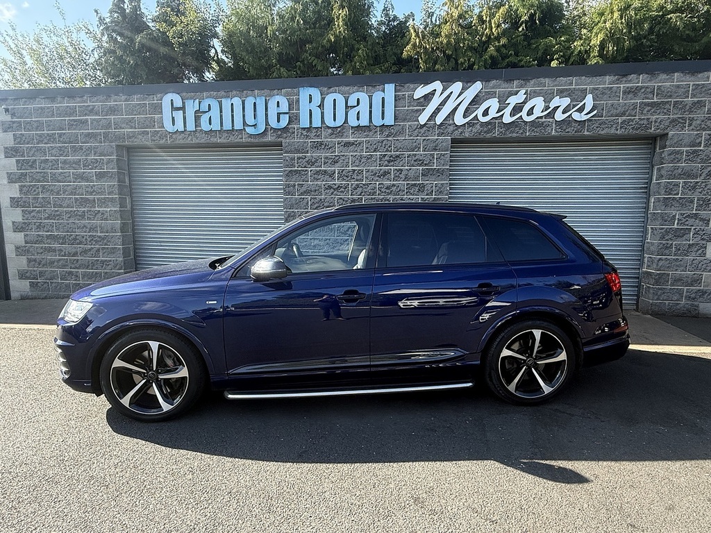 Audi Q7 Tdi V6 Black Edition U1969 Ulez Blue #3
