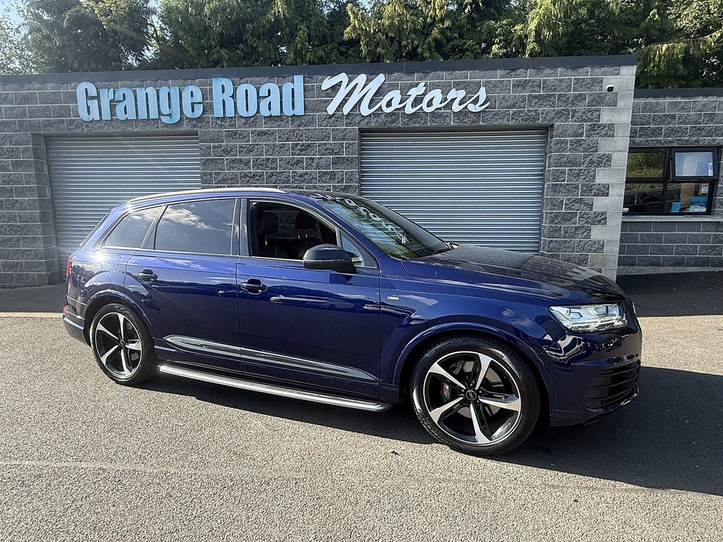 Audi Q7 Tdi V6 Black Edition U1969 Ulez Blue