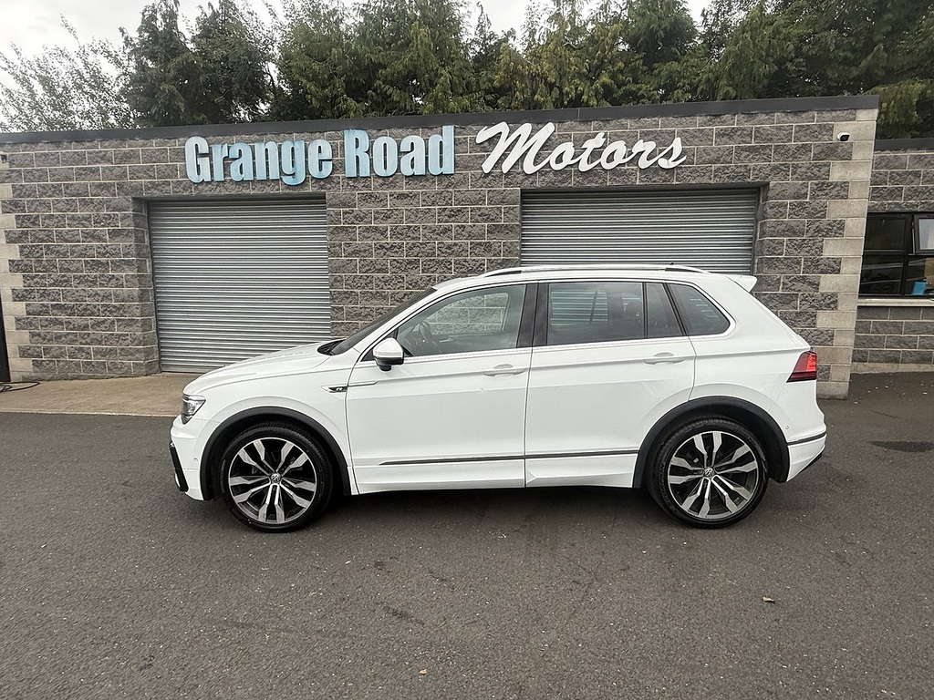 Volkswagen Tiguan Tdi R-line Tech U1966 Ulez White #5