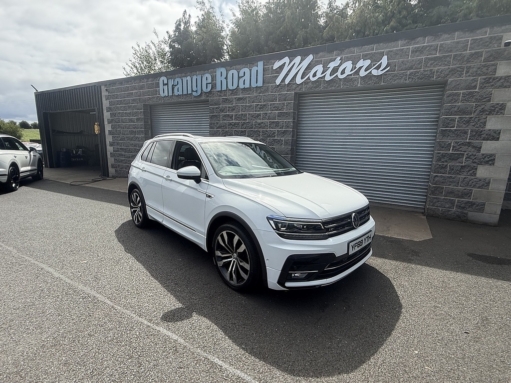 Volkswagen Tiguan Tdi R-line Tech U1966 Ulez White #2