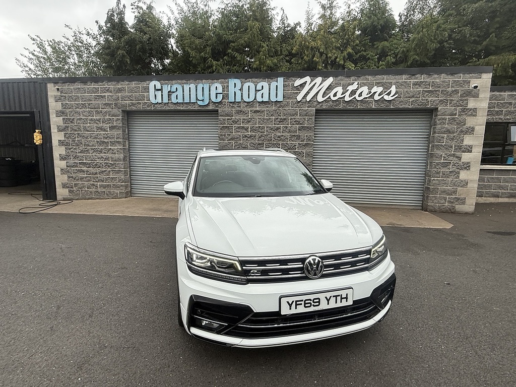Volkswagen Tiguan Tdi R-line Tech U1966 Ulez White #3