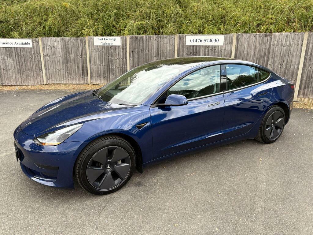 Tesla Model 3 Rwd Blue