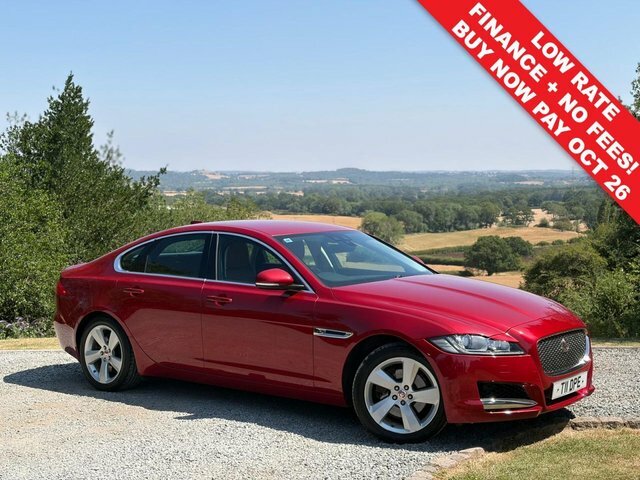 Jaguar XF Portfolio Saloon Red