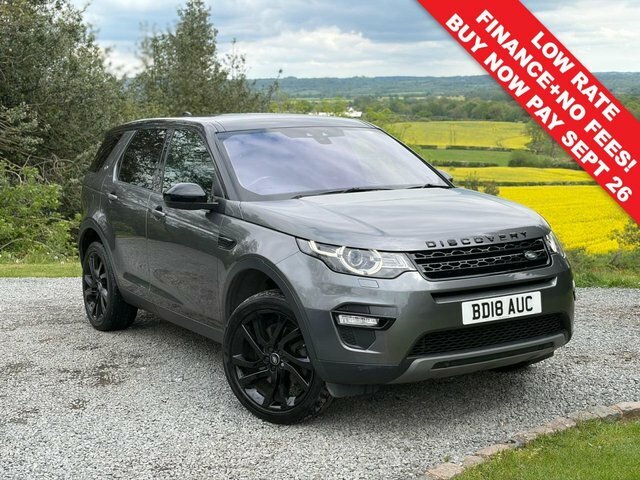 Land Rover Discovery Sport Sd4 Hse Black Suv BD18AUC Grey