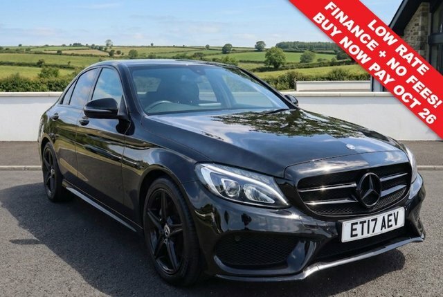 Mercedes-Benz C Class C200 Amg Line Premium Black