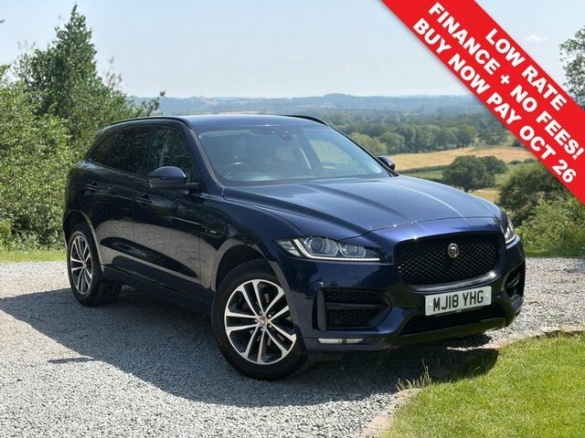 Jaguar F-Pace D240 R-sport Suv Blue