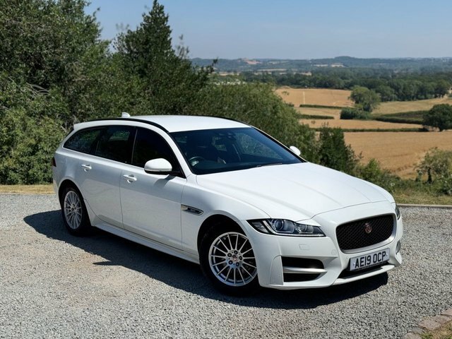 Jaguar XF R-sport Sportbrake White