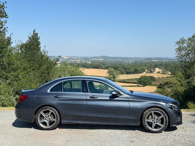 Mercedes-Benz C Class C200 Amg Line Saloon FG15LDN Grey #6