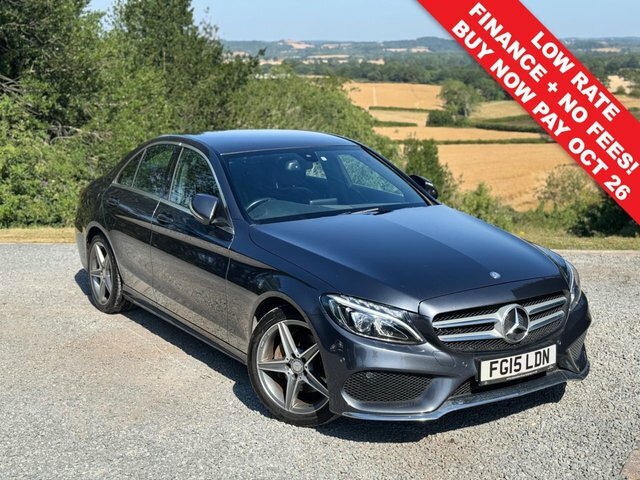 Mercedes-Benz C Class C200 Amg Line Saloon Grey