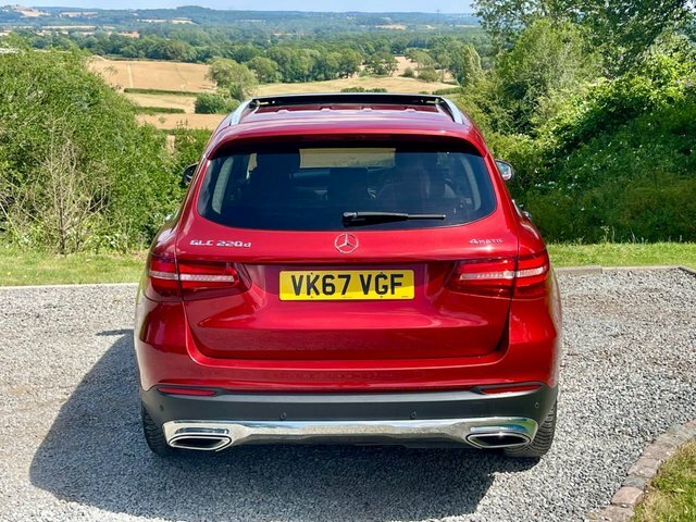 Mercedes-Benz GLC Class Glc220d Sport Premium Plus Red #4