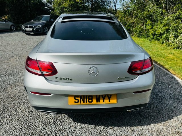Mercedes-Benz C Class C250d Amg Line Premium Silver #4
