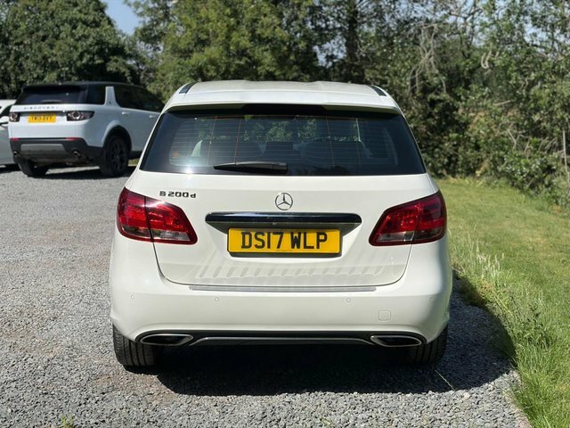 Mercedes-Benz B Class B200d Sport Executive Mpv White #5