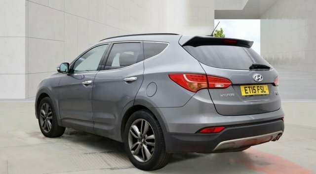 Hyundai Santa Fe Crdi Premium Se Suv Silver #2