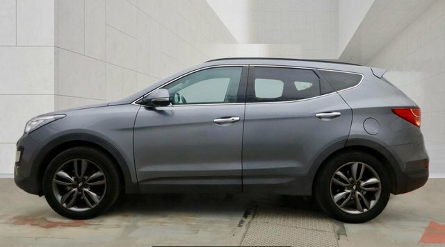 Hyundai Santa Fe Crdi Premium Se Suv Silver #4
