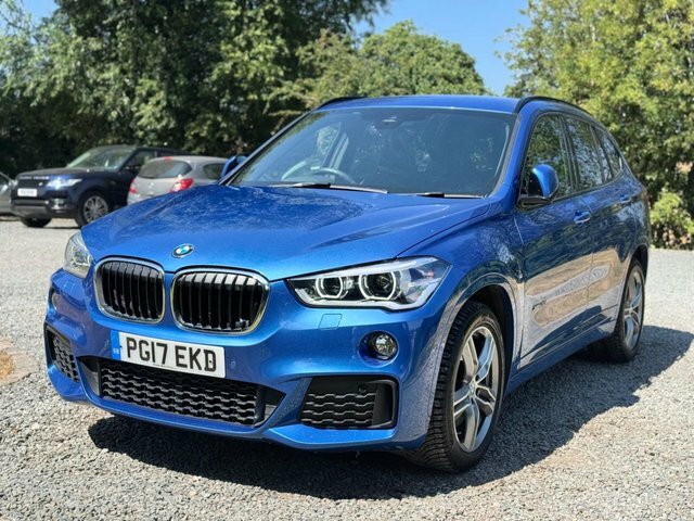 BMW X1 20I M Sport Suv Blue #4