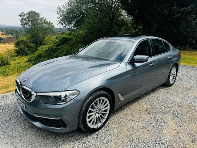 BMW 5 Series 520D Se Blue #12