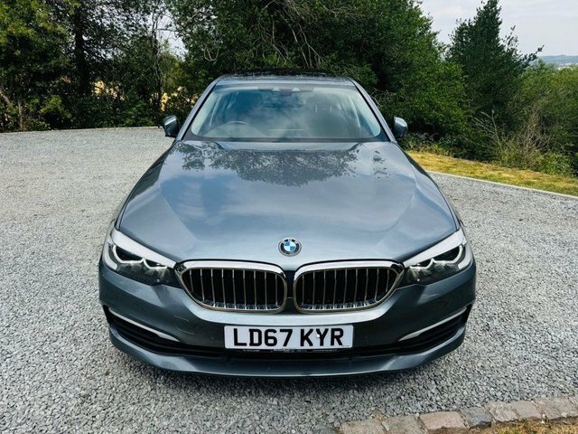 BMW 5 Series 530D Se Saloon Blue #6