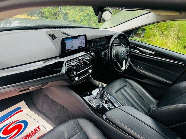 BMW 5 Series 530D Se Saloon Blue #5