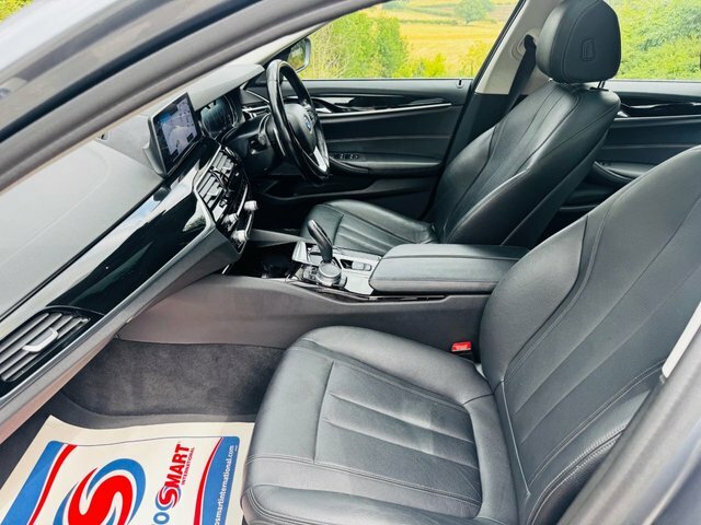 BMW 5 Series 520D Se Blue #11
