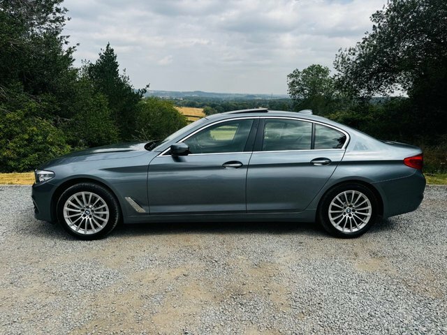 BMW 5 Series 520D Se Blue #7