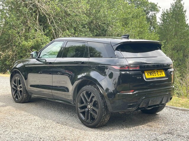 Land Rover Range Rover Evoque D180 R-dynamic Hse Suv KW69EJV Black #2
