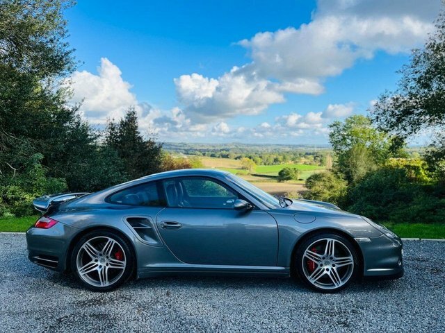 Porsche 911 997 Turbo Coupe Grey