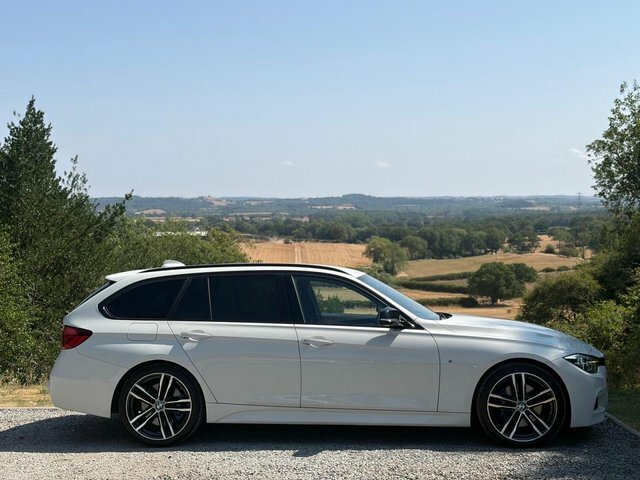 BMW 3 Series 320I M Sport Shadow White #3