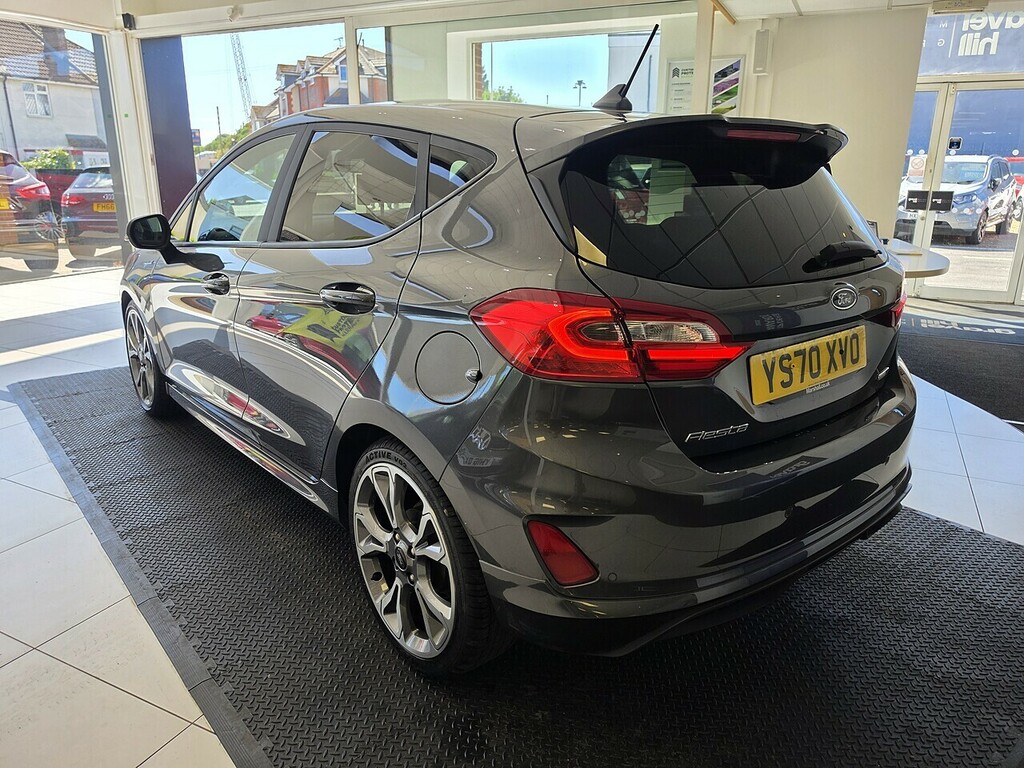 Ford Fiesta 1.0T Ecoboost Mhev St-line X Edition Hatchback YS70XVO Grey #4