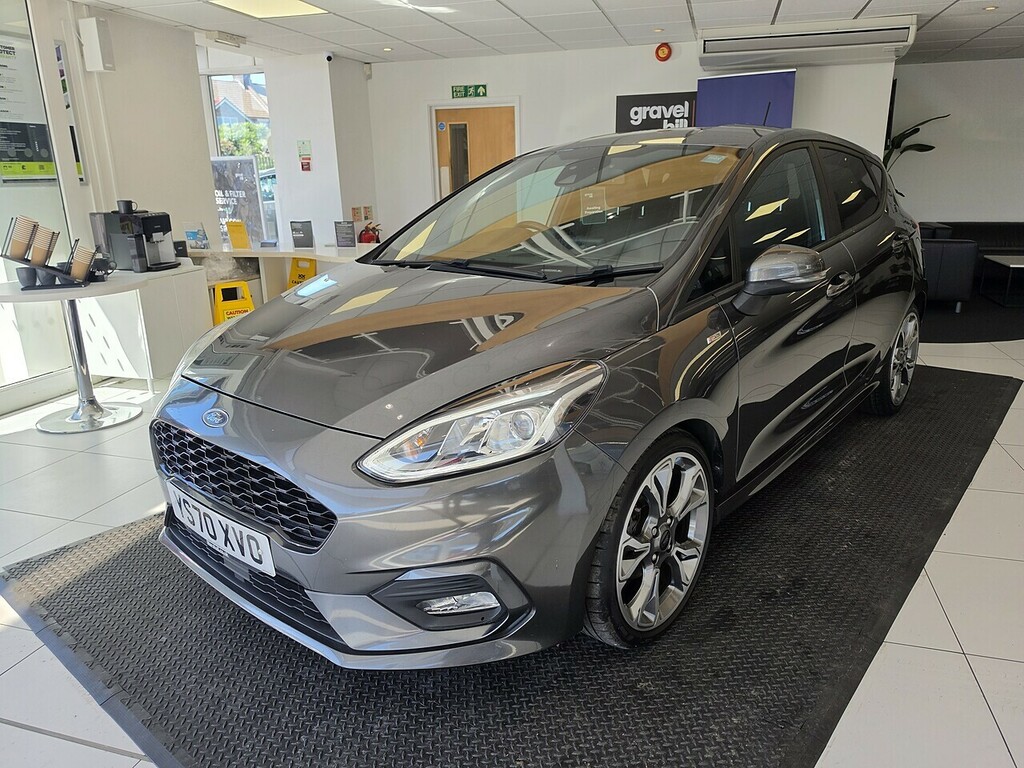 Ford Fiesta 1.0T Ecoboost Mhev St-line X Edition Hatchback YS70XVO Grey #2