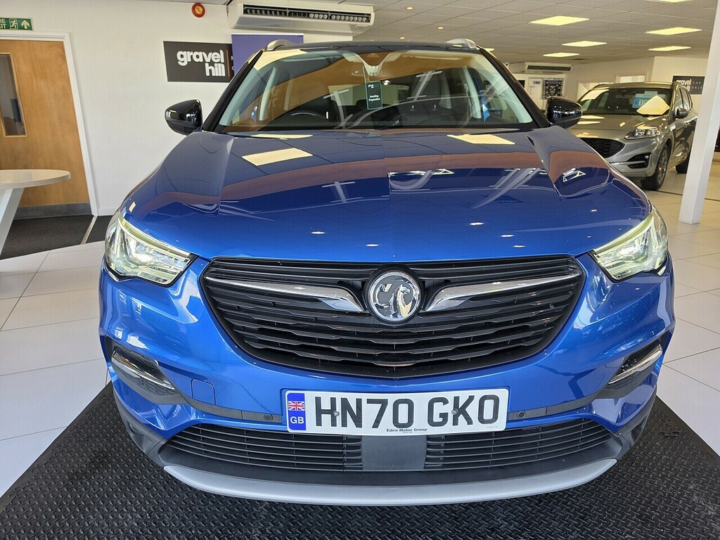 Vauxhall Grandland X 1.2 Turbo Sri Nav Suv Euro 6 S HN70GKO Blue #2