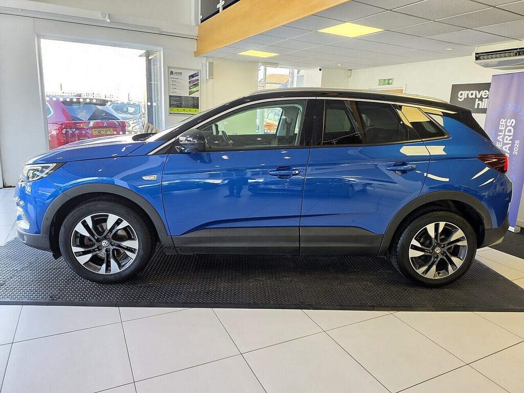 Vauxhall Grandland X 1.2 Turbo Sri Nav Suv Euro 6 S HN70GKO Blue #4