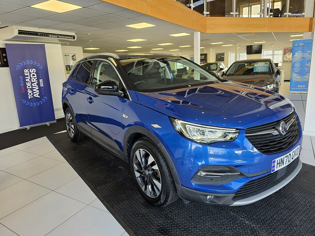 Vauxhall Grandland X 1.2 Turbo Sri Nav Suv Euro 6 S HN70GKO Blue