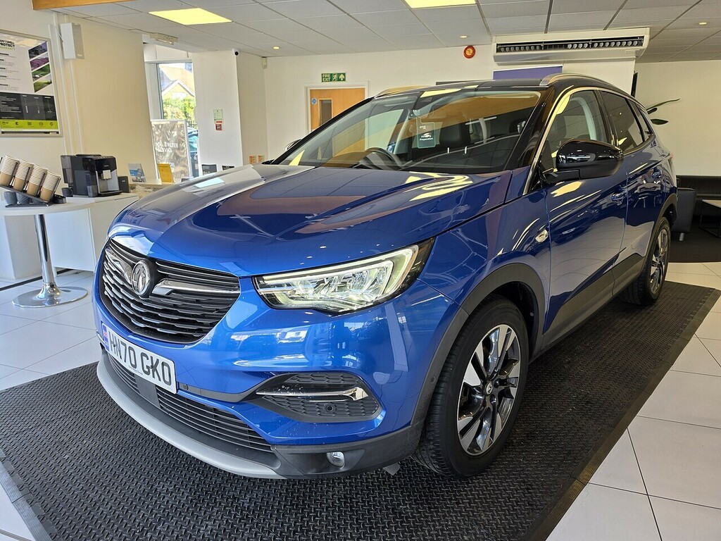 Vauxhall Grandland X 1.2 Turbo Sri Nav Suv Euro 6 S HN70GKO Blue #3