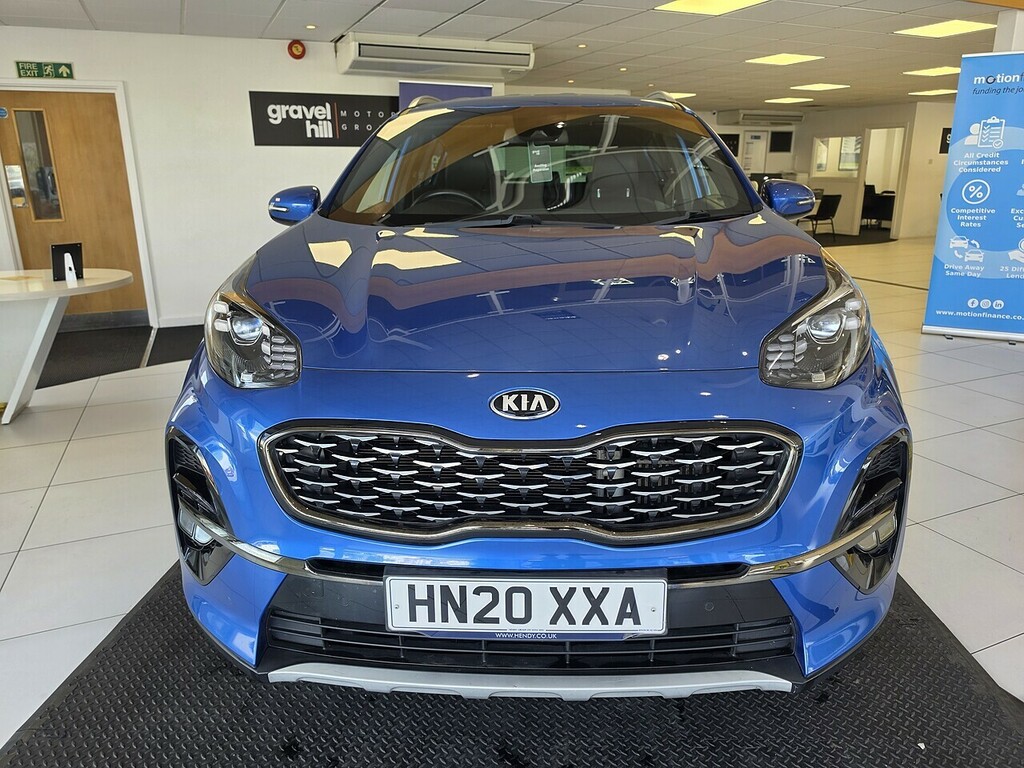 Kia Sportage 1.6 Crdi Ecodynamics Gt-line Suv Hybri Blue #2
