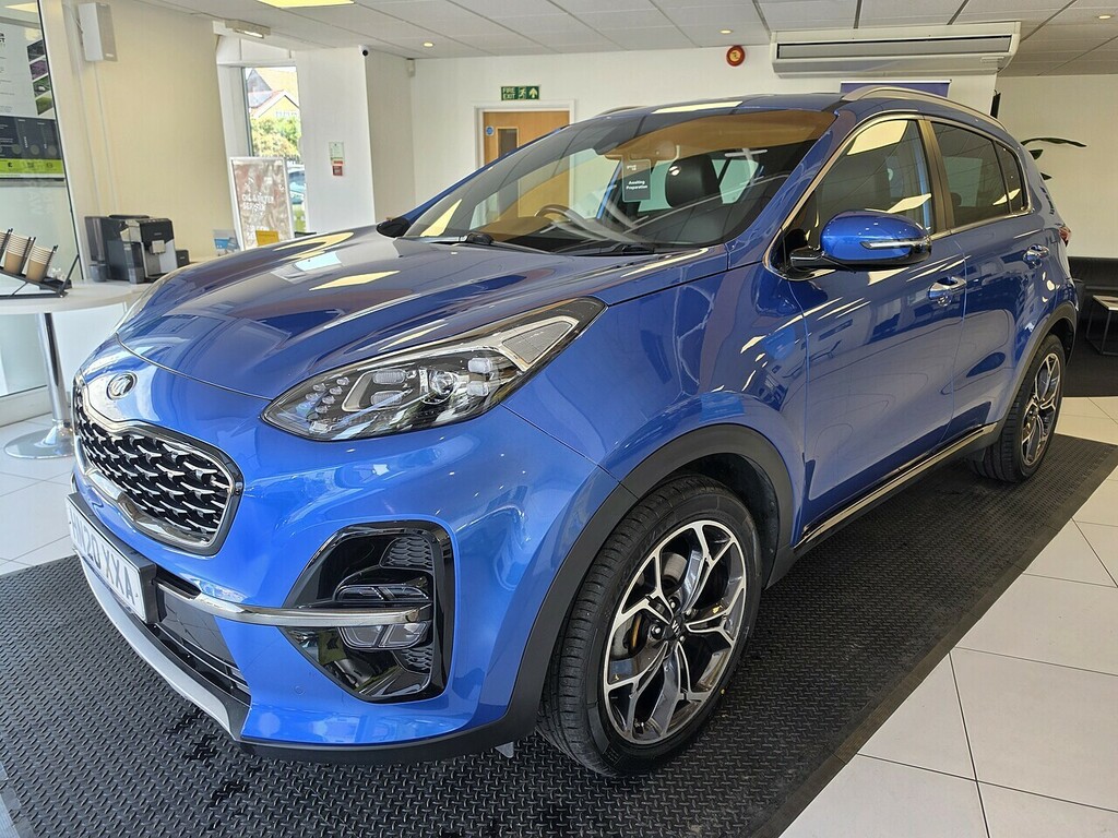 Kia Sportage 1.6 Crdi Ecodynamics Gt-line Suv Hybri Blue #3