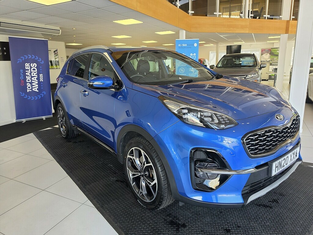 Kia Sportage 1.6 Crdi Ecodynamics Gt-line Suv Hybri Blue