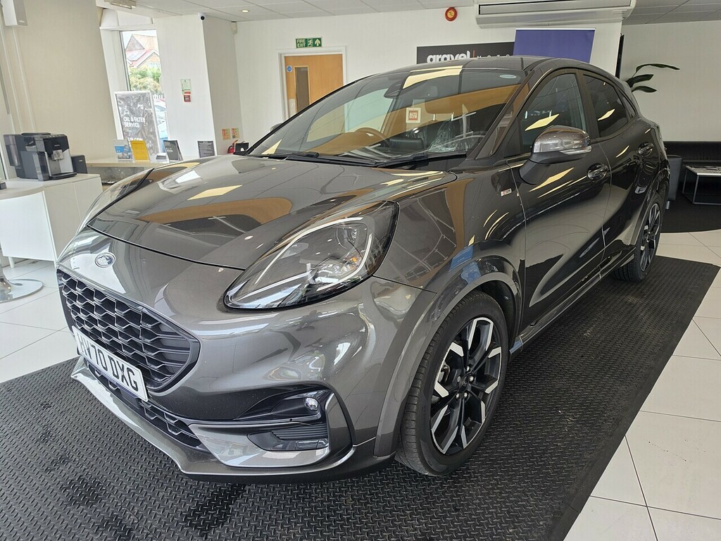 Ford Puma 1.0T Ecoboost Mhev St-line X Suv HV70DXG Grey #3